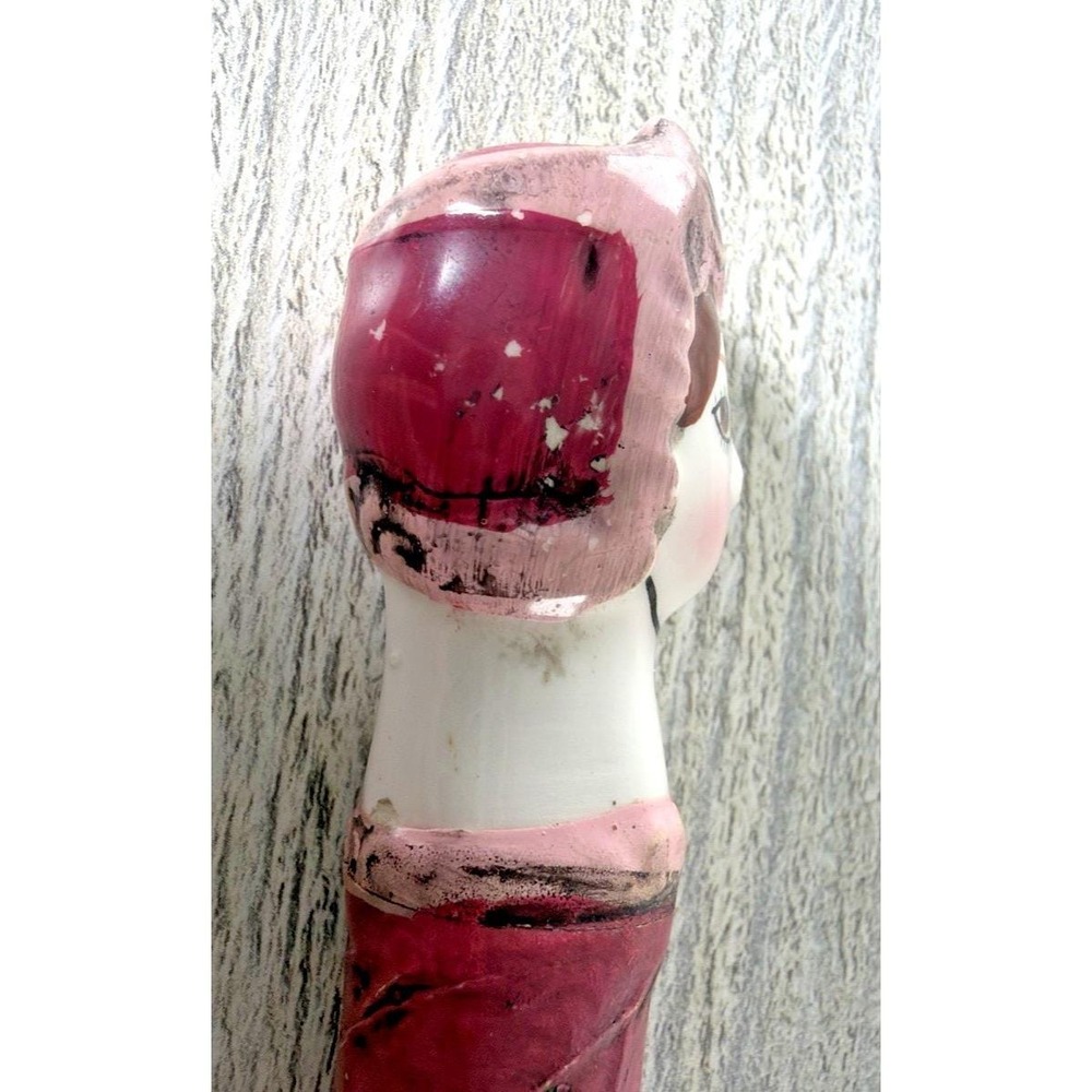 Vtg 60's Gemma Taccogna Style Paper Mache Porcelain Doll Lipstick Holder Mexico - Picture 10 of 11